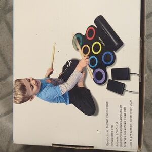 Rocksocki Electronic Drum Kit New In Box Great For Christmas Gift